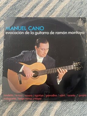 3/$30 Manuel Cano Evocación de la Guitarra Vinyl LP - 1964 Spanish Flamenco